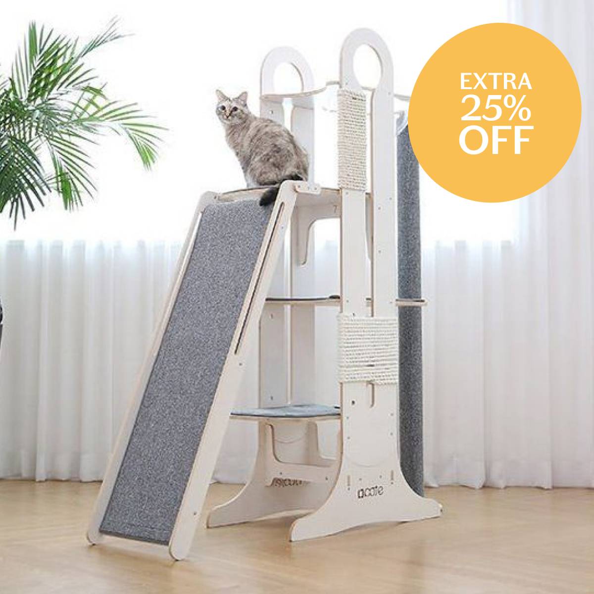 Milo & misty cat scratching post best sale